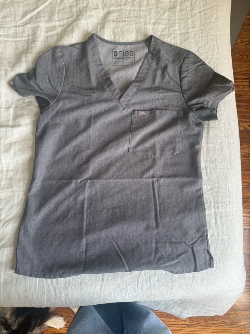 Figs Charcoal Scrub Set - Technical Collection